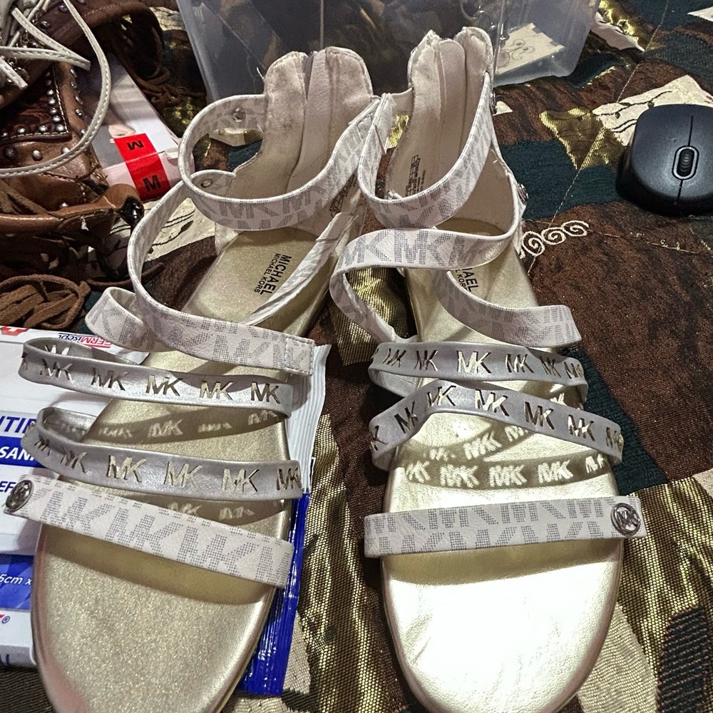 Michael Kors Women's Gold Sandals